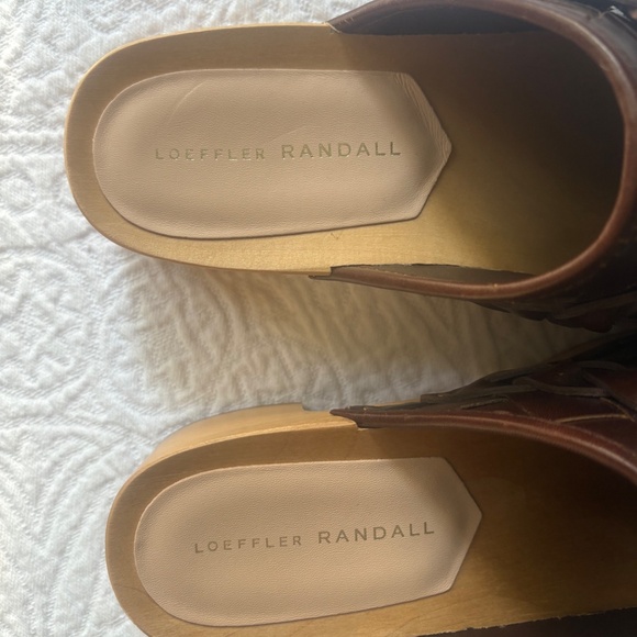 Loeffler Randall wooden clogs/mules - Picture 7 of 8
